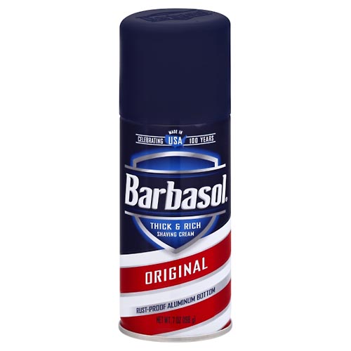Image for Barbasol Shaving Cream, Thick & Rich, Original,7oz from Mikes Pharmacy