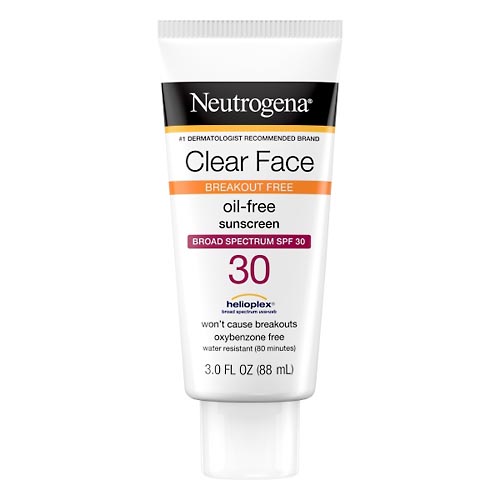 Image for Neutrogena Sunscreen, Oil-Free, Broad Spectrum SPF 30,3oz from Mikes Pharmacy