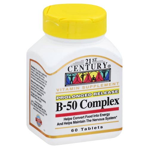 Image for 21st Century B-50 Complex, Tablets,60ea from Mikes Pharmacy